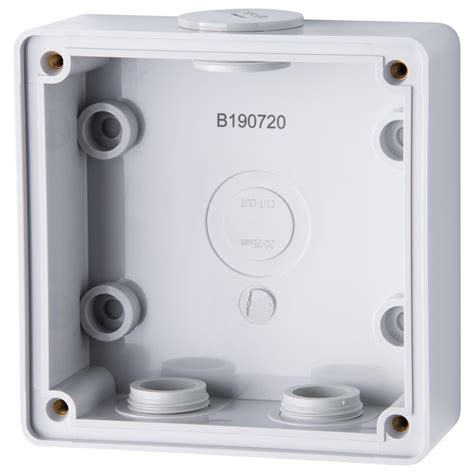 shallow drywall electrical box|drywall mounted electrical box.